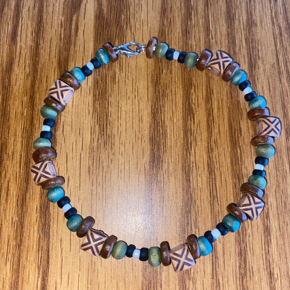 Bohemian Beaded Bracelet or Anklet